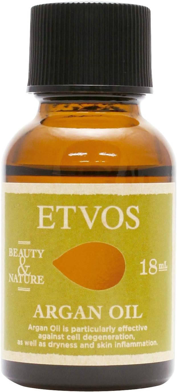 ETVOS ( エトヴォス ) アルガンオイル 18ml 無添加 保湿 美容オイル マッサージ フェイス ネイル ヘアオイル 全身